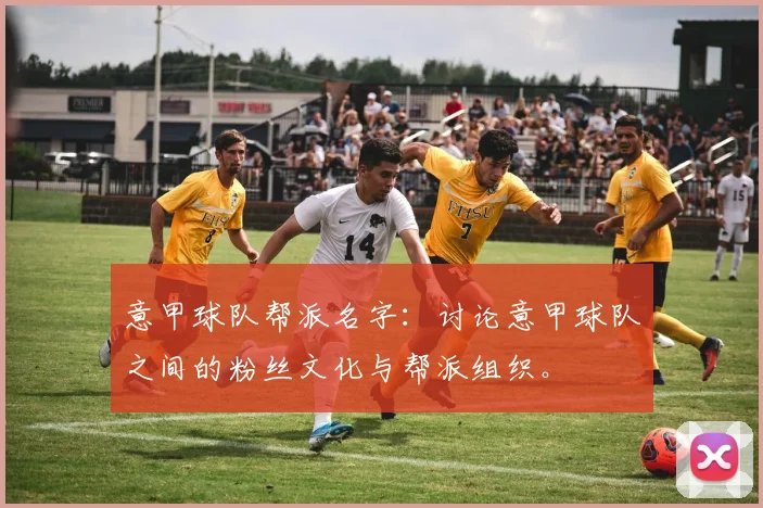 意甲球队帮派名字:讨论意甲球队之间的粉丝文化与帮派组织。
